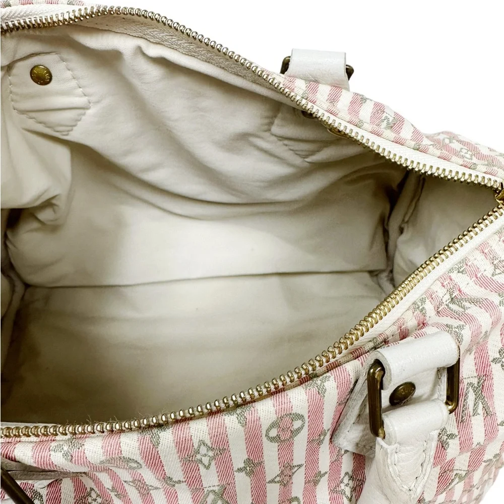 Louis Vuitton M95501 Monogram Mini-Lin Hand Bag Croisette Speedy 30 Duffle Bag - Picture 10 of 11